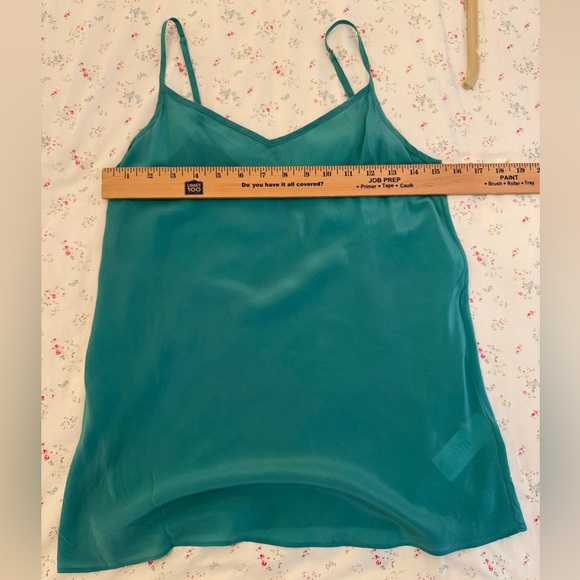 J.Crew Green Silk Cami – XS | Minimalist, Lightweight, Summer Essential - Picture 5 of 6